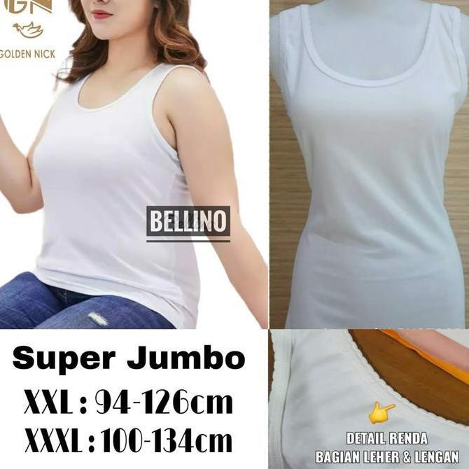 DR123 >> TankTop Jumbo Tali Lebar / Singlet Jumbo Tali Lebar / Tanktop Wanita Jumbo Tali Lebar