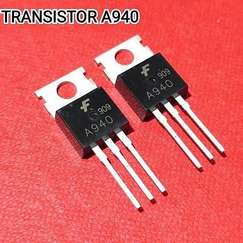 SC TRANSISTOR A 940 2SA940 2S A940 PNP A-940 SILICON TR EPITAXIAL F 940