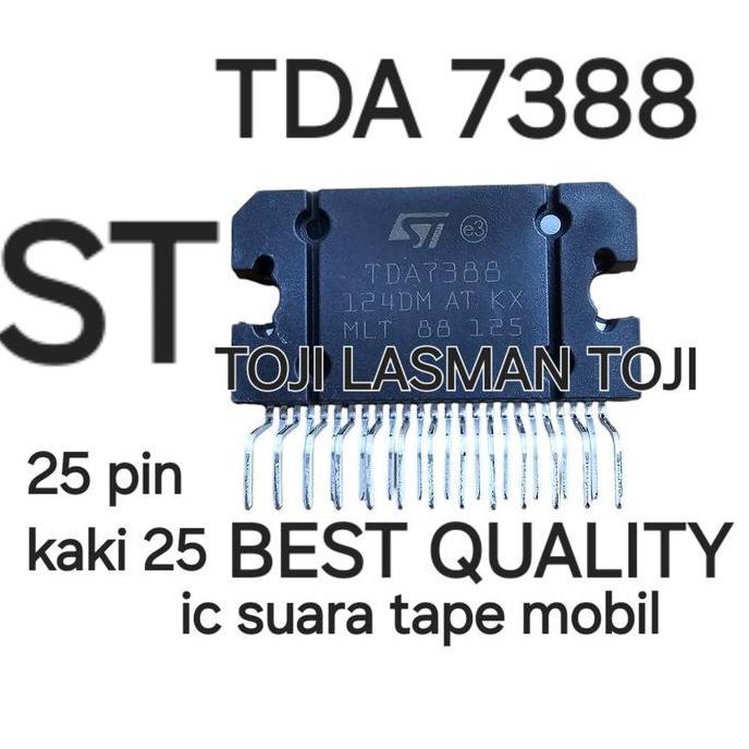 LINEAR IC TDA 7388 TDA7388 IC SUARA TAPE MOBIL