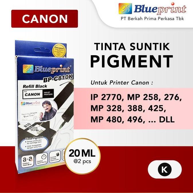 Tinta Suntik/Tinta Refill Pigment Canon BLUEPRINT For Canon Black