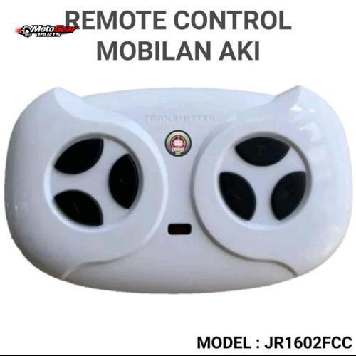 REMOT MOBILAN AKI JR1602FCC 2.4G BLUETOOTH REMOTE CONTROL PUTIH 6V / 12V TRANSMITTER MOBILAN ANAK 2.