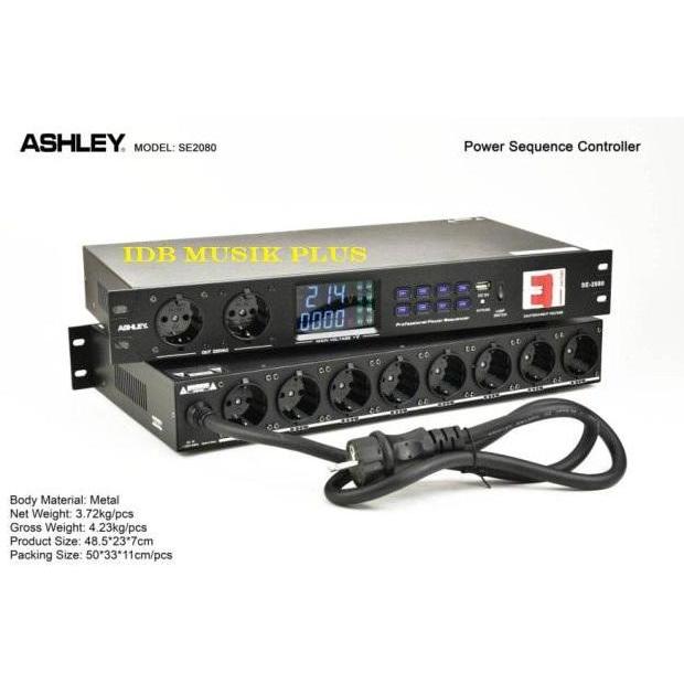 Promo Power Sequencer Ashley Se2080 Se 2080 Original Ashley Diskon
