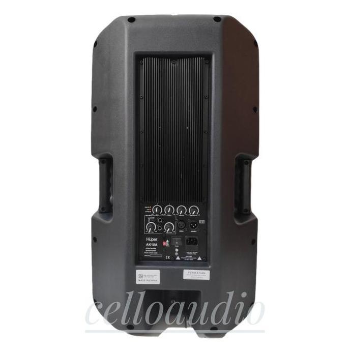 Promo Speaker Aktif 15 Inch Huper AK15A (Satuan) Active Speaker 15" AK 15A Diskon