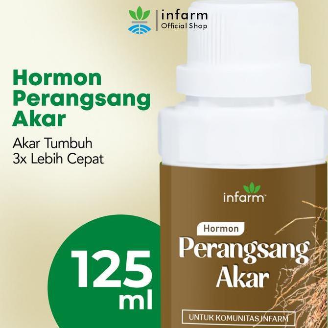INFARM - Pupuk Akar Hormon Perangsang Akar untuk Stek, Semai & Hidroponik , Akar Kuat, Tanaman Tidak