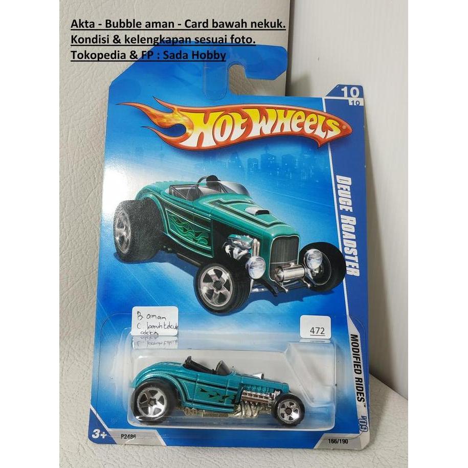 HOT WHEELS HOTWHEELS AKTA DEUCE ROADSTER BLUECARD S2025