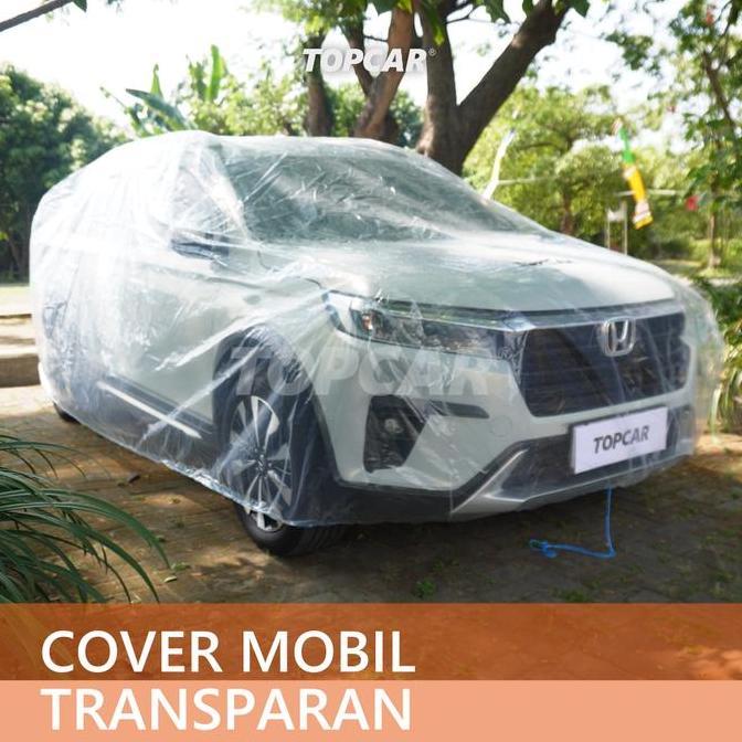 TOPCAR Cover Mobil Agya Ayla Transparan Plastik Waterproof