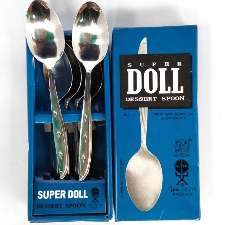 Sendok Garpu Doll Sendok Makan Original