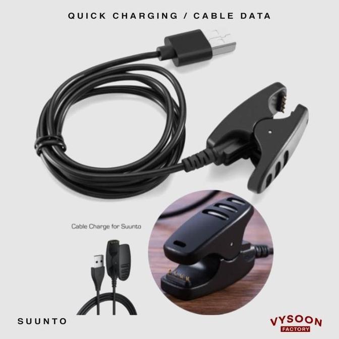 STRAP SUUNTO KABEL DATA / KABEL CHARGER SUUNTO 3 FITNESS SUUNTO 5 SPARTAN ORIGINAL SIAP KIRIM