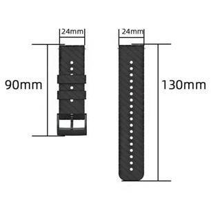 STRAP SUUNTO STRAP SILICONE 24MM SMARTWATCH SUUNTO 7 9 GPS WATCH RUBBER TALI JAM TANGAN PROMO