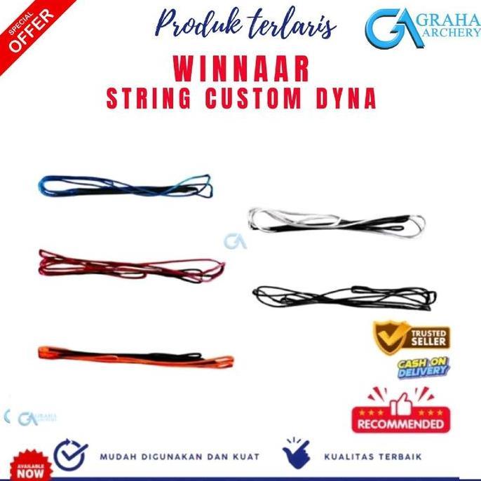 STRING CUSTOM WINNAAR MATERIAL DYNA TALI BUSUR PANAHAN