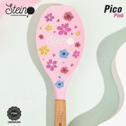 Stein Steincookware Pico Spatula Sutil Spoon Kayu Akasia Tahan panas