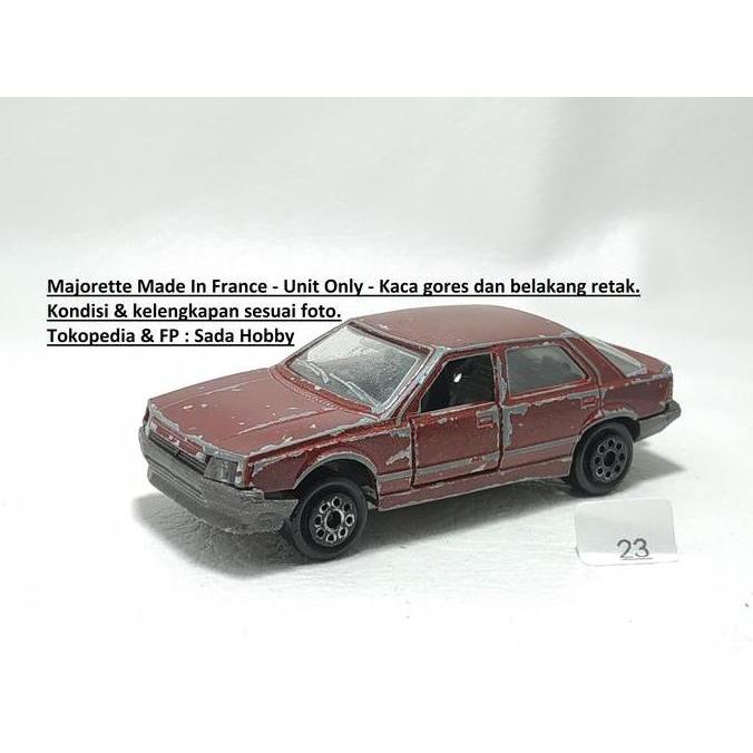 DIECAST MAJORETTE RENAULT 25 SEDAN MERAH MADE IN FRANCE UNIT ONLY S2025