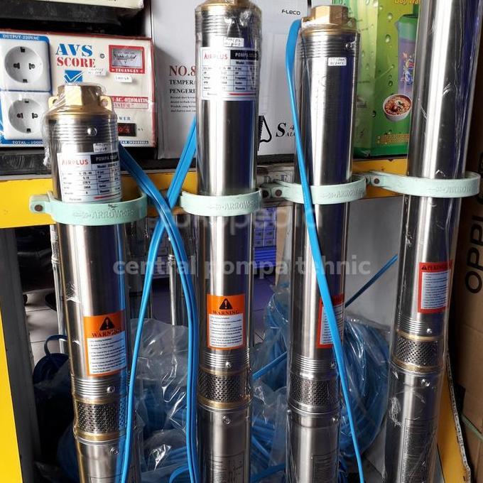 Mesin Pompa Air Satelit Submersible Sumur Bor 0.5 Hp+Kabel