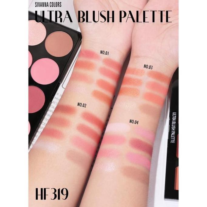 Sivanna Colors Ultra Blush On Palette ORIGINAL THAILAND | Blush On Sivanna HF319