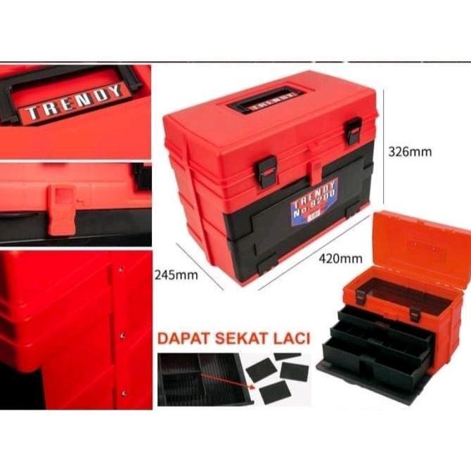 BOX TRENDY 8200 JAPAN BOX TAMIYA MEIHO TRENDY