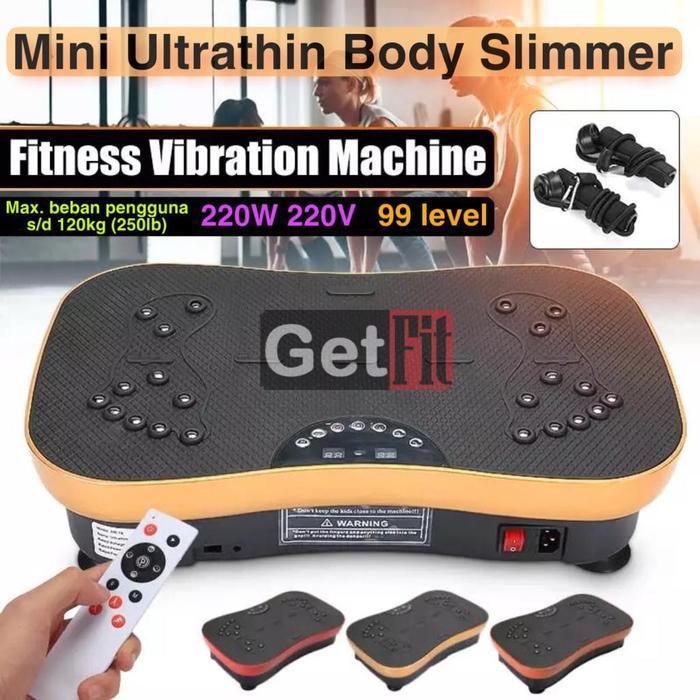BERKUALITAS - Mini Ultrathin Body Slimmer Alat Pijat Elektrik Alat Pelangsing Tubuh