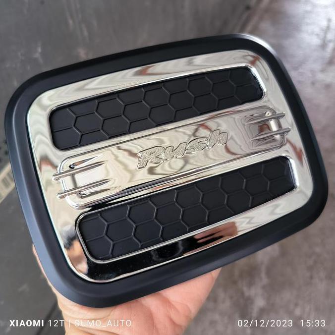 TANK COVER VARIASI TUTUP BENSIN TOYOTA RUSH TAHUN 2007-2016 PREMIUM