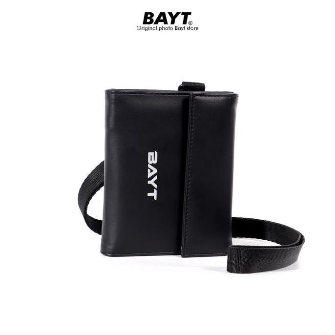 BAYT | Dompet pria MAKHZAN dompet kartu kulit hanging wallet uang