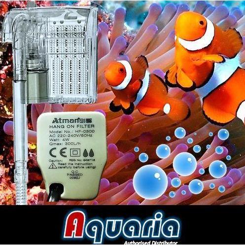 Arref - Atman Hf-0300 Filter Gantung Aquarium Aquascape Hang-On Filter Hf0300