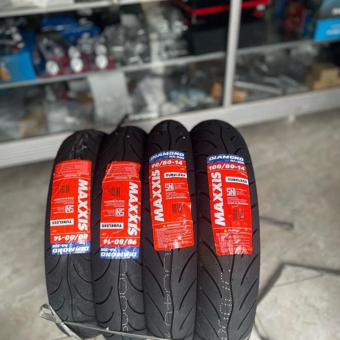 PAMAJEPON Ban Luar Tubles Maxxis Diamond R14 - Motorcycle Accessories
