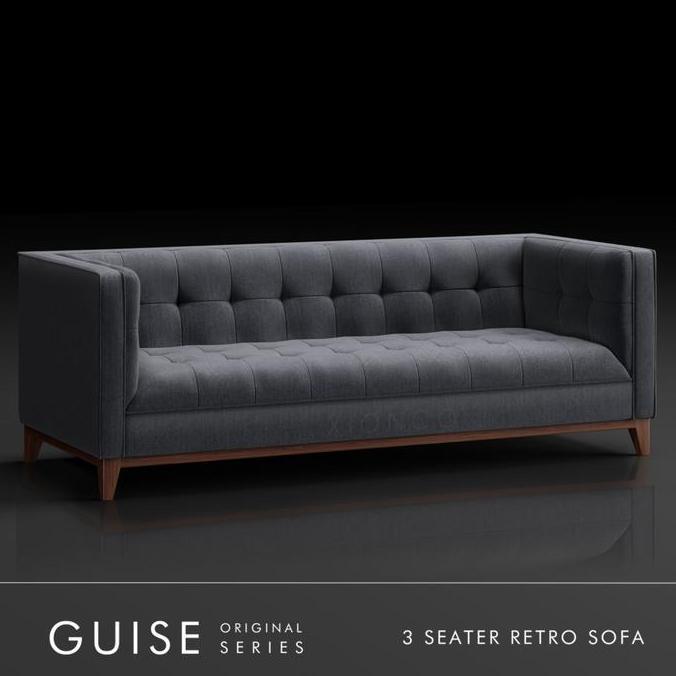 Guise - 3 Seater Sofa Minimalis | XIONCO