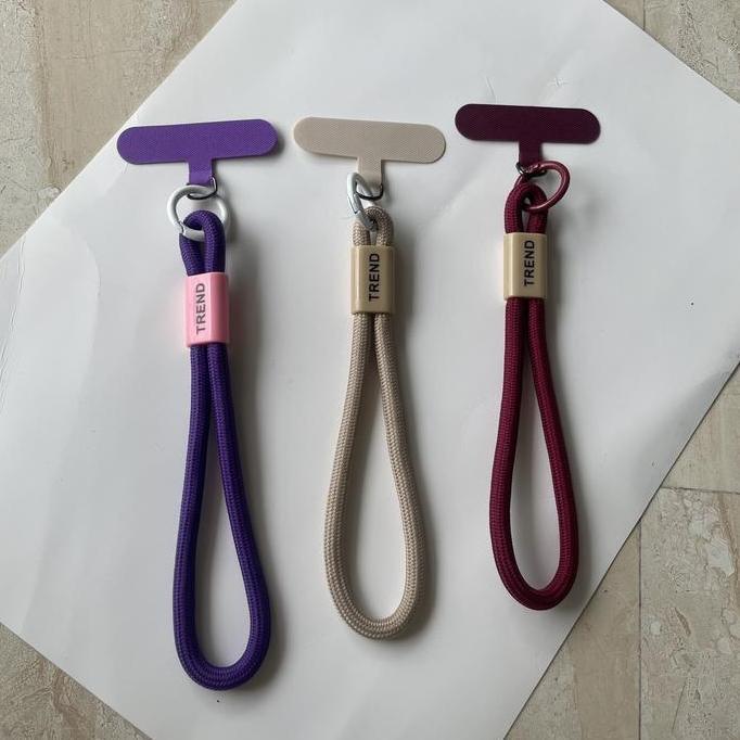 Promo - Tali Strap Gantungan Hp Universal | Phone Lanyard Trendy Anti Jatuh | Tali Gantung Casing Hp