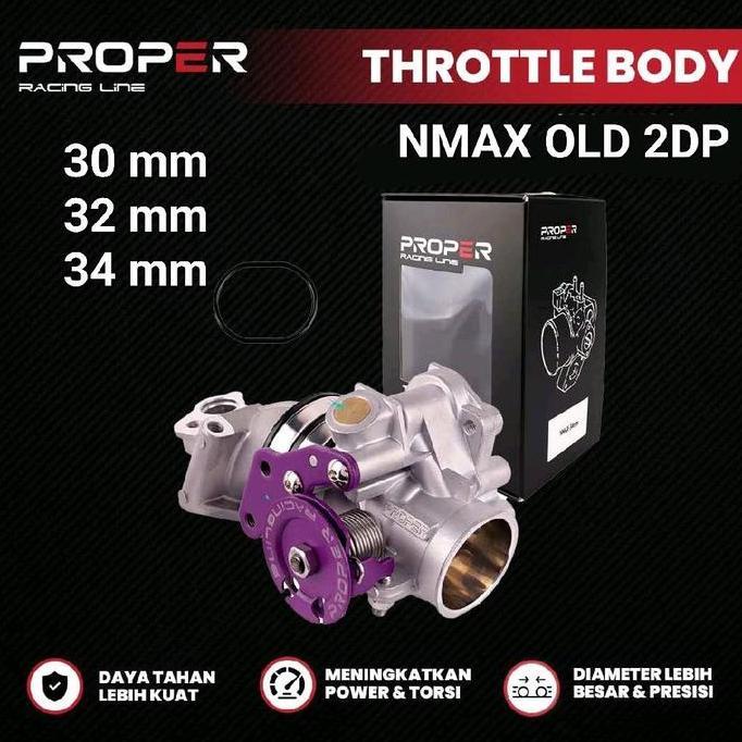 TB THROTTLE BODY NMAX OLD NMAX LAMA NMAX155 OLD 2DP PROPER RACING LINE TB RACING BEST SELLER