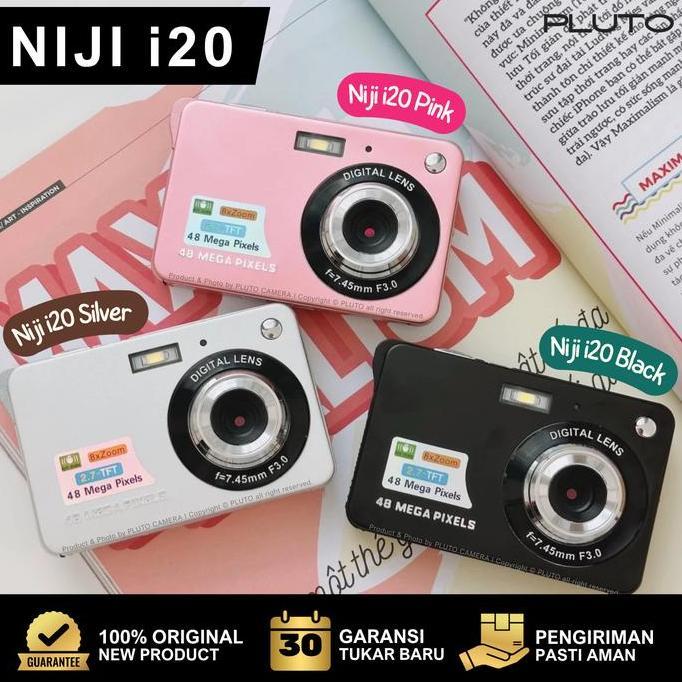 NIJI i20 Digital Camera Digicam Kamera Pocket 48MP