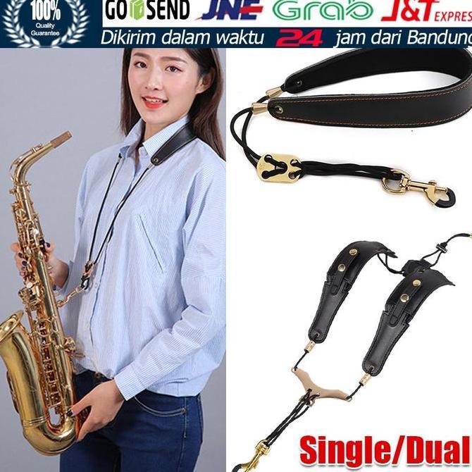 VENOMDRUMB Strap Saxophone Dual Kulit Universal - Neck Strap Saxophone