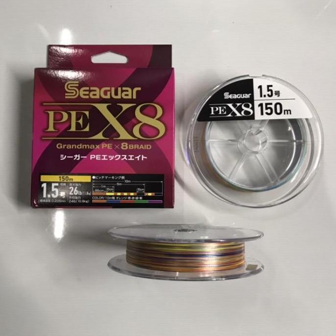 PE SEAGUAR GRANDMAX PE X8 150M JAPAN Diskon