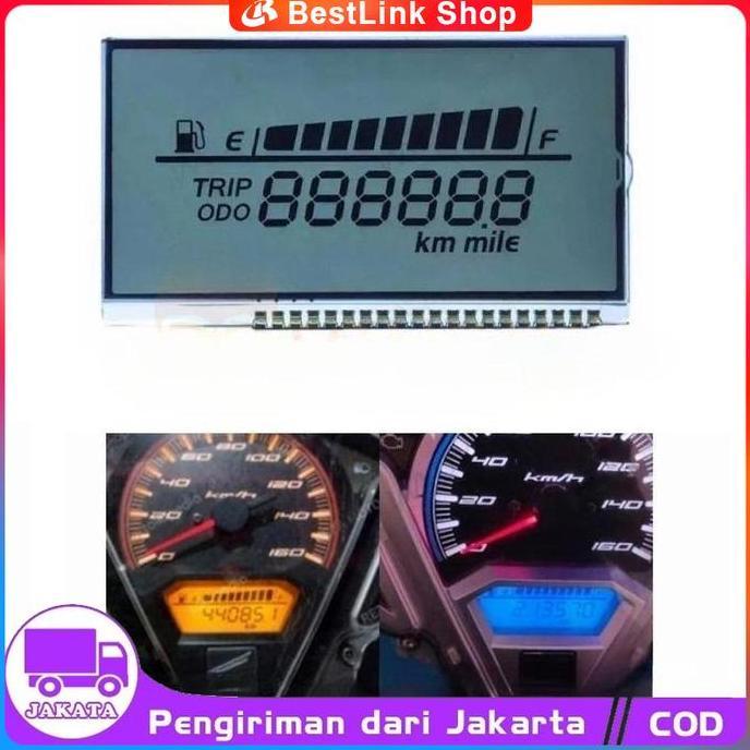 Layar LCD Segmen untuk Avanza Xenia - Komponen Speedometer / Panel Instrumen Mobil