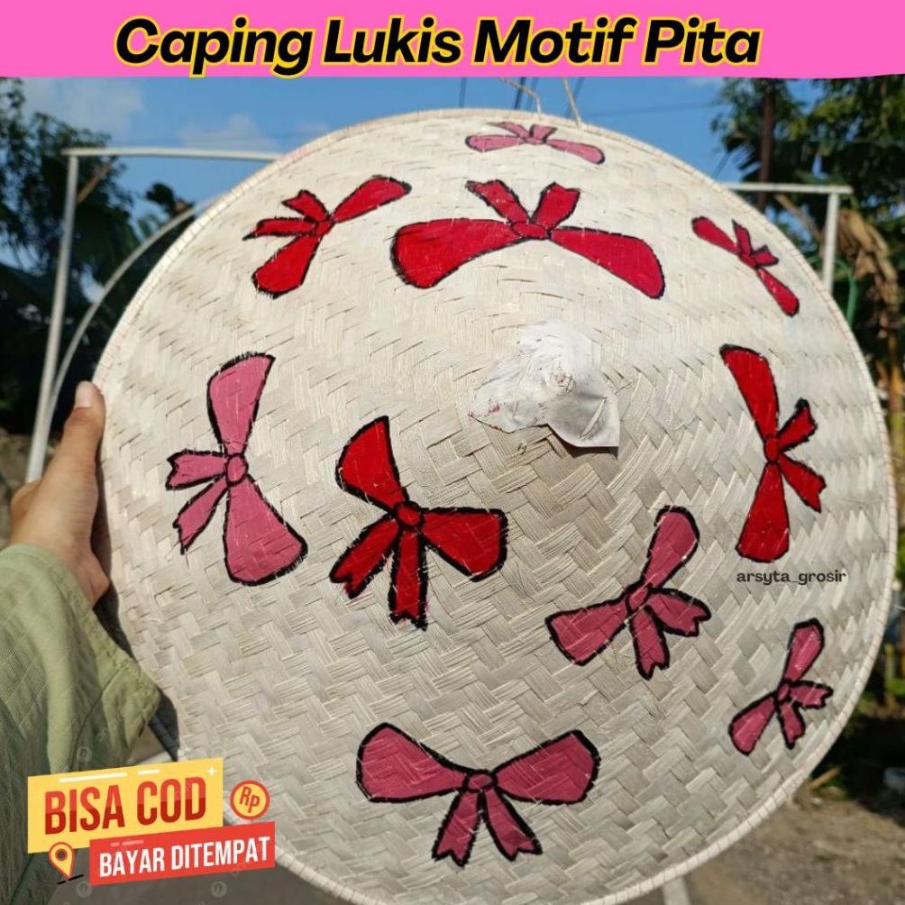 CAPING LUKIS ANAK - CAPING LUKIS - TOPI CAPING LUKIS MOTIF PITA