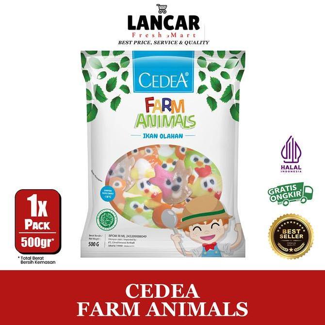 NEW CEDEA FARM ANIMAL / FARM ANIMAL 500GR
