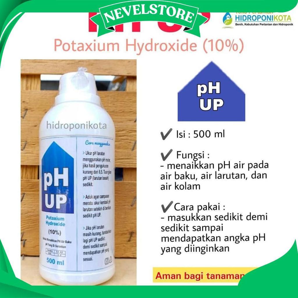 PH UP & PH DOWN isi 500 ml - ph down kolam & hidroponik - ph up kolam & hidroponik Teratas