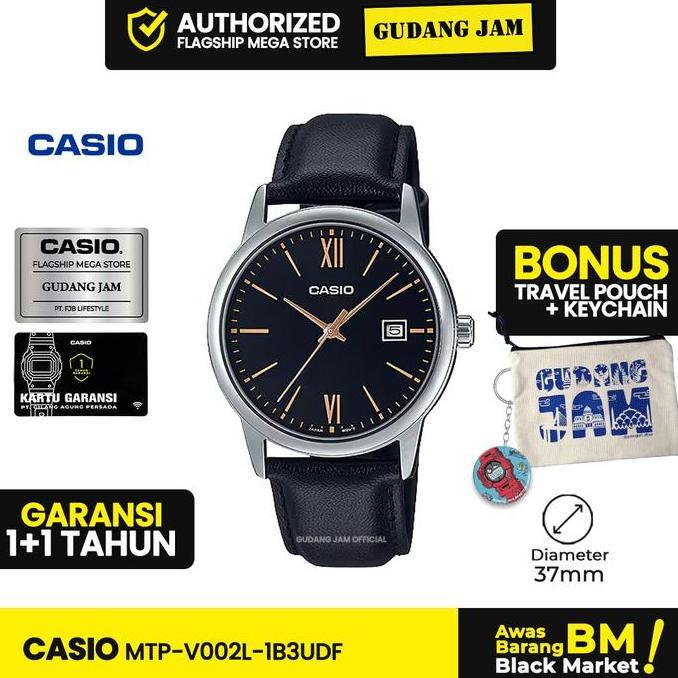 Casio General MTP-V002L-1B3UDF MTP-V002L MTP-V002 MTPV002L MTPV002
