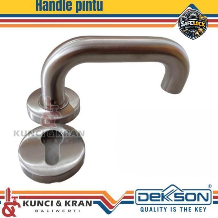 Handle Pintu Dekkson LHTR 0016 22mm SSS Gagang Pintu Stainless Steel