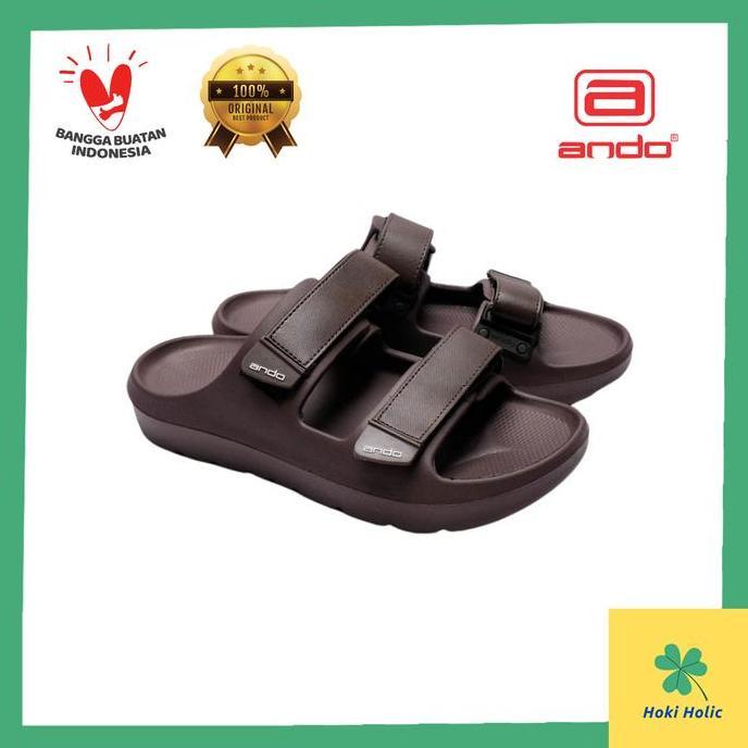 Shoesmen- Ando Sandal Selop Slip On - Ando Gemoy Sendal Pria