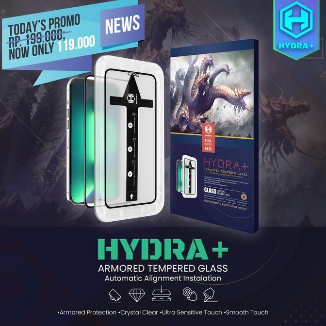 Phone- Iphone 12 Pro Max Hydra+ Tempered Glass Anti Spy Auto - Anti Gores