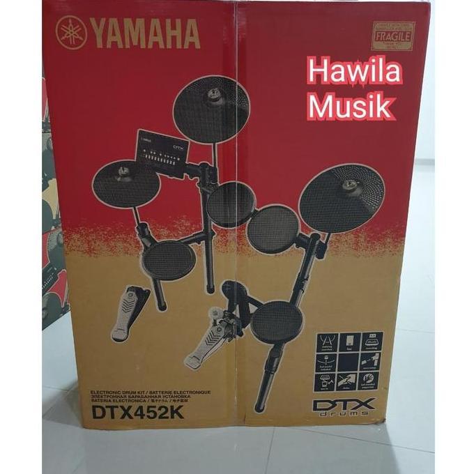 Drum Elektrik Yamaha DTX452K Yamaha Drum DTX 452K Drum Electric Yamaha DTX 452