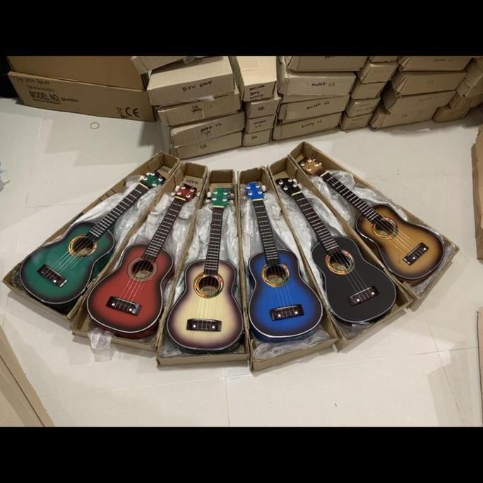 gitar ukulele 4 senar - gitar kecil ukulele - gitar kentrung