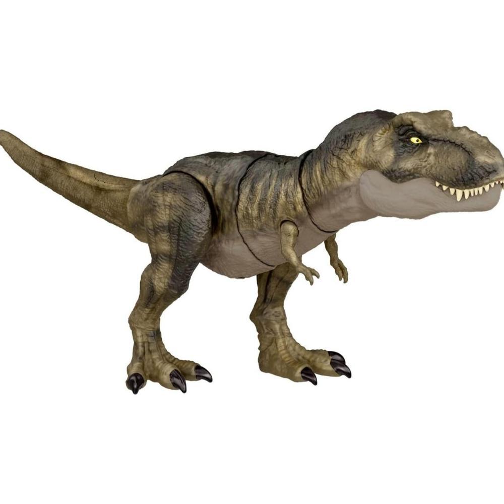 Mattel Jurassic World Dominion Thrash N Devour Tyrannosaurus T Rex Action Figure Toy
