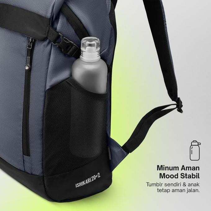 Stylebag- Torch Backpack Ishikari 20+2 Liter - Tas Ransel Sekolah Pria