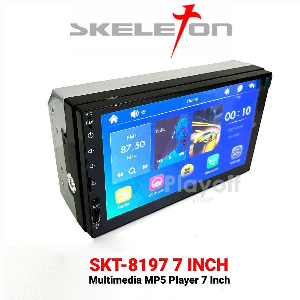 Tape Mobil Double Din MP5 SKELETON Head Unit Full Touch Screen Bluetooth USB MirrorLink