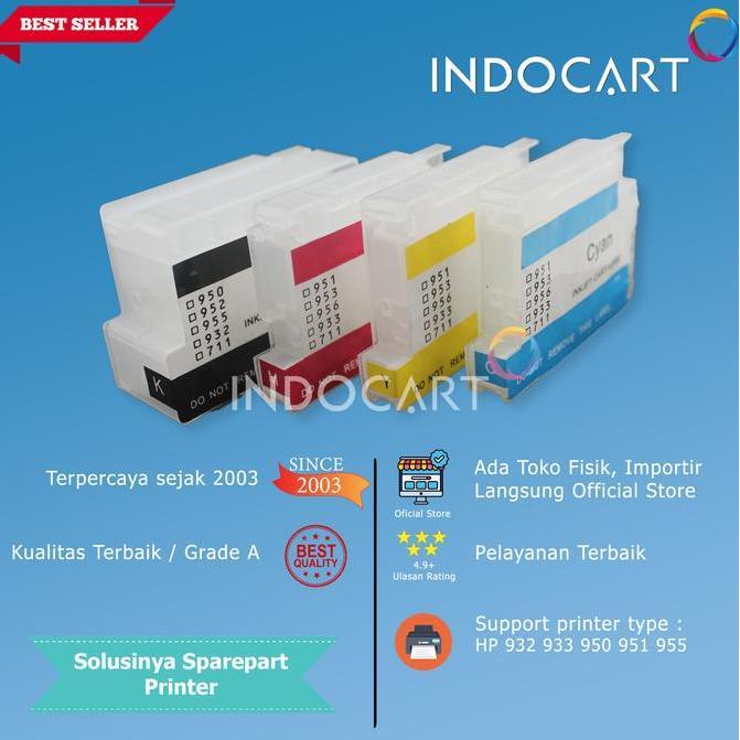 Ink CISS Refill Refillable Cartridge HP 950 951 952 953 955 956 932 933 711