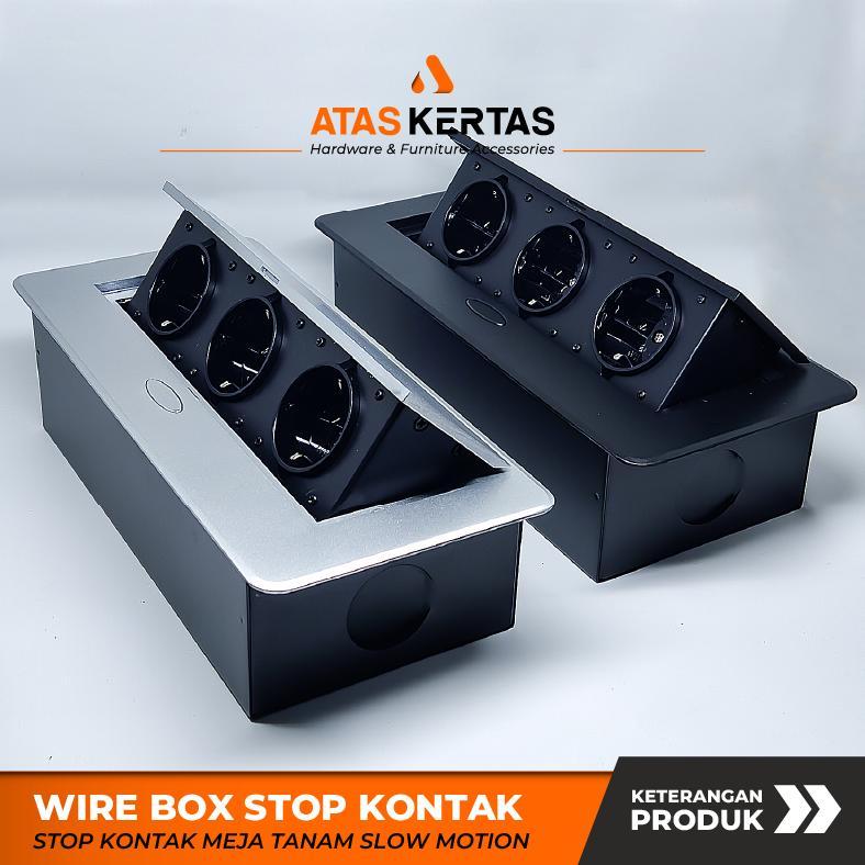 Stop Kontak Meja - Pop Up Wire Box Stop Kontak Meja Meeting