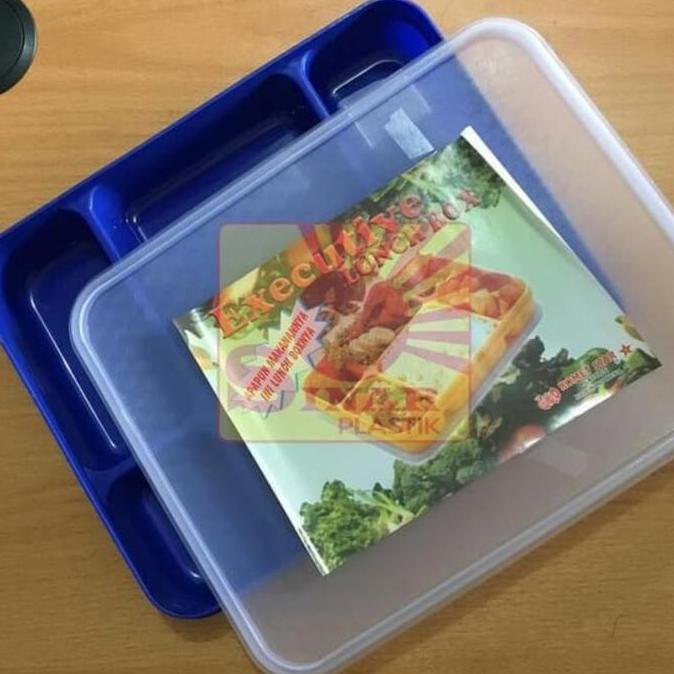Secnd- Lunch Box Sekat 6 Executive / Kotak Makanan / Box Catering / Ompreng