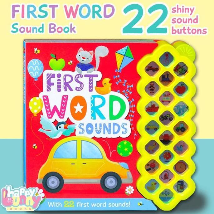 FIRST WORD SOUNDS BOARD BOOK WITH 22 FIRST WORD SOUNDS