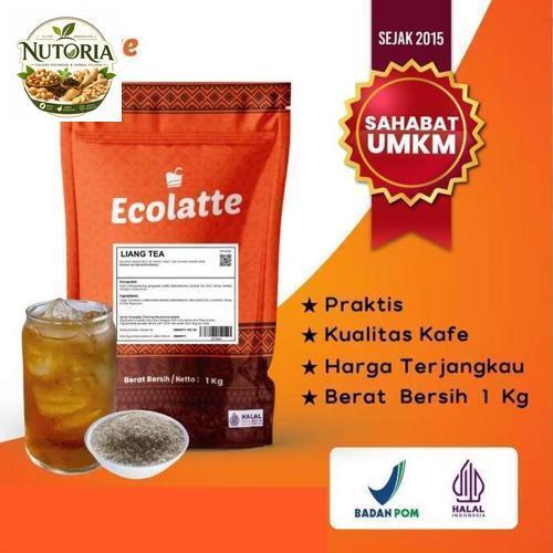Ecolatte Liang Teh Bubuk Minuman 1Kg Usaha Minuman UMKM