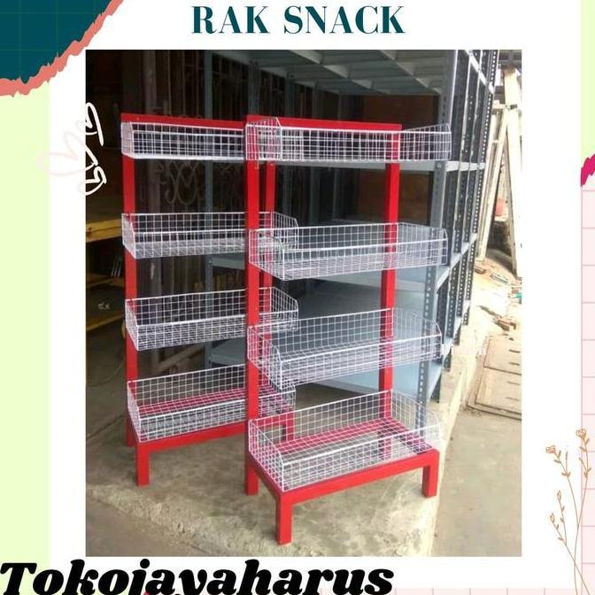 New- Rak Ciki Rung Serbaguna / Rak Snack / Keranjang Ciki