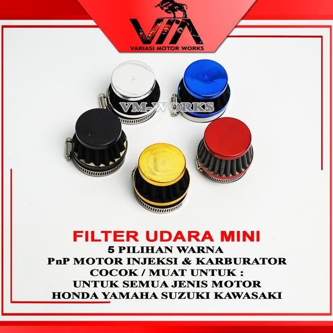 Bevoring89 - Filter Udara Variasi Universal Motor Supra Revo Blade Karisma Astrea Grand Jupiter Vega